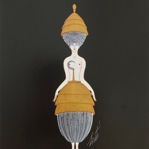 Lucky Doll —  ERTÉ Lithograph (1972)