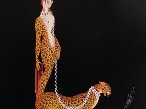 Erté LOVE — Original ERTÉ Art Deco Print Series (1982)