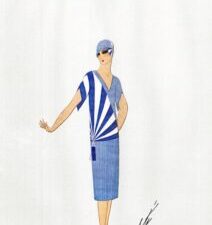 Erté Manhattan Mary — ERTÉ Lithograph (1980)