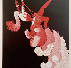 Erté Trapeze — Vintage ERTÉ Art Deco Print (1988)