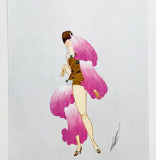 Erté Venus Moderne —  Vintage ERTÉ Lithograph (1972)