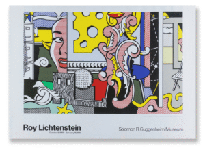 Roy Lichtenstein — Go For Baroque, 1993 Exhibition Poster