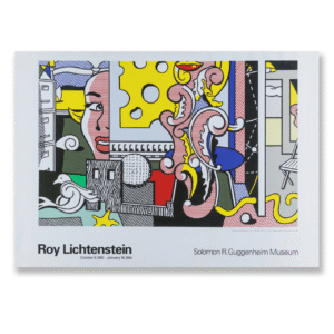 Roy Lichtenstein — Go For Baroque, 1993 Exhibition Poster