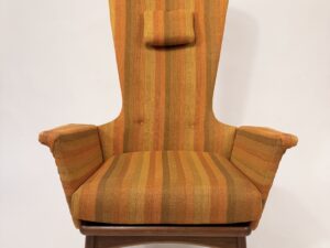 Adrian Pearsall High Back Lounge Chair, Model 1548-C
