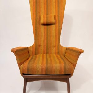 Adrian Pearsall High Back Lounge Chair, Model 1548-C