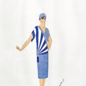 Erté Manhattan Mary — ERTÉ Lithograph (1980)